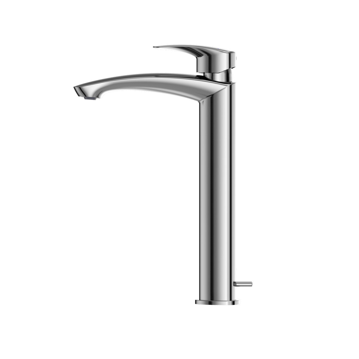 TOTO® GM 1.2 gpm Single Handle Vessel Bathroom Sink Faucet with Comfort Glide Technology – Polished Chrome – –