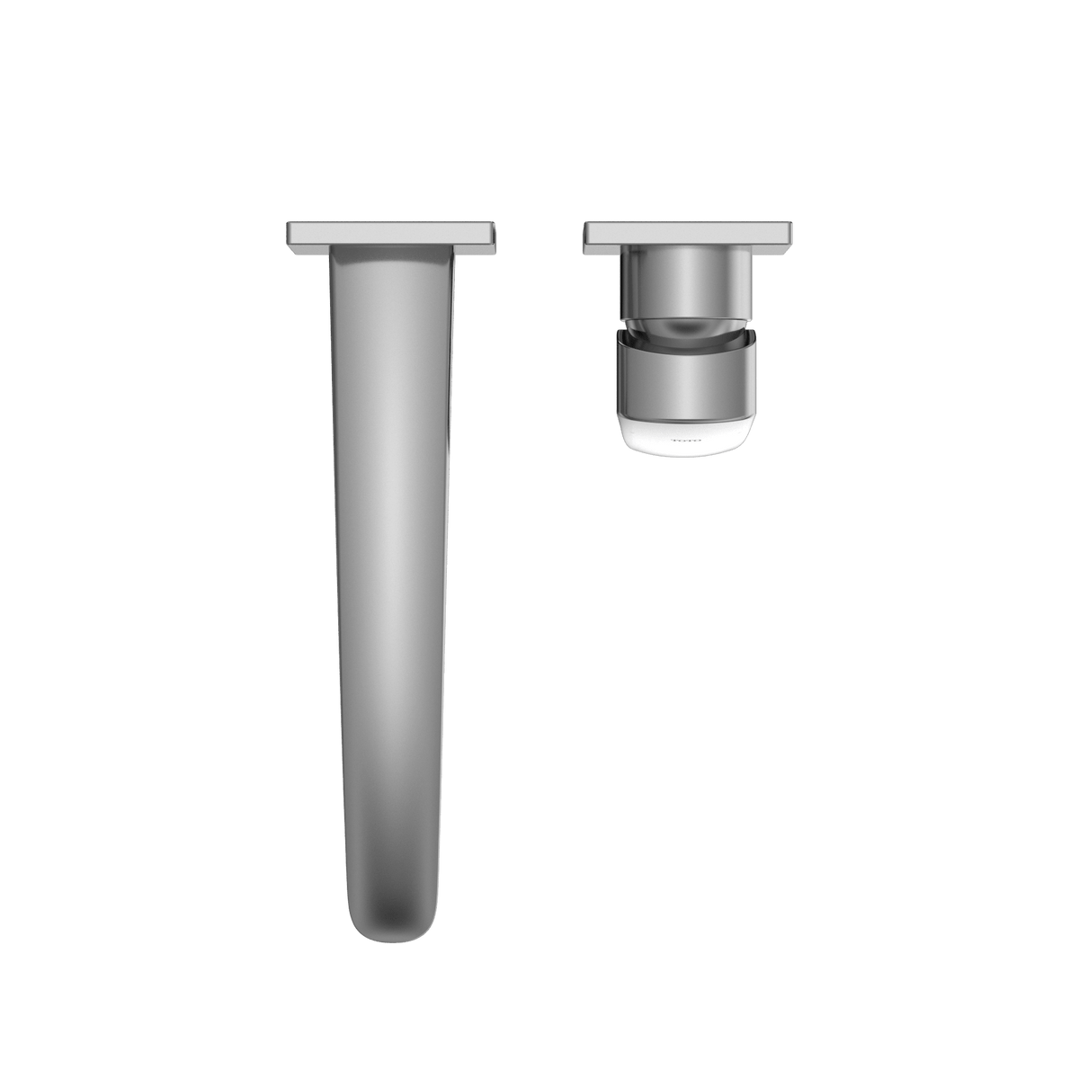 TOTO® GM 1.2 gpm Wall-Mount Single-Handle Long Bathroom Faucet with Comfort Glide Technology – Polished Chrome – –