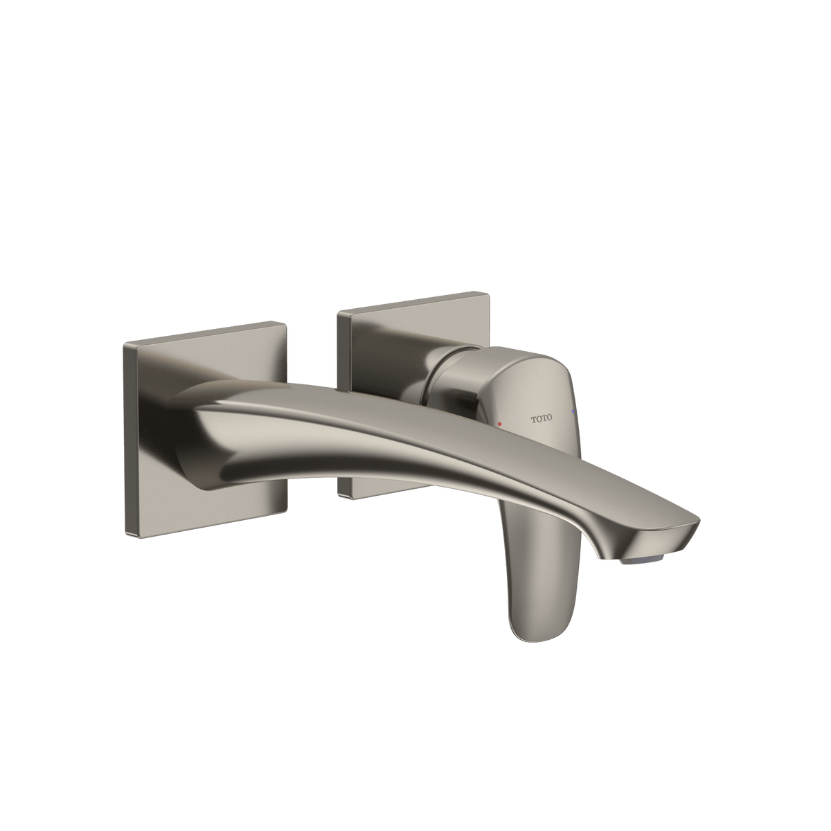 TOTO® GM 1.2 gpm Wall-Mount Single-Handle Long Bathroom Faucet with Comfort Glide Technology – Polished Chrome – –