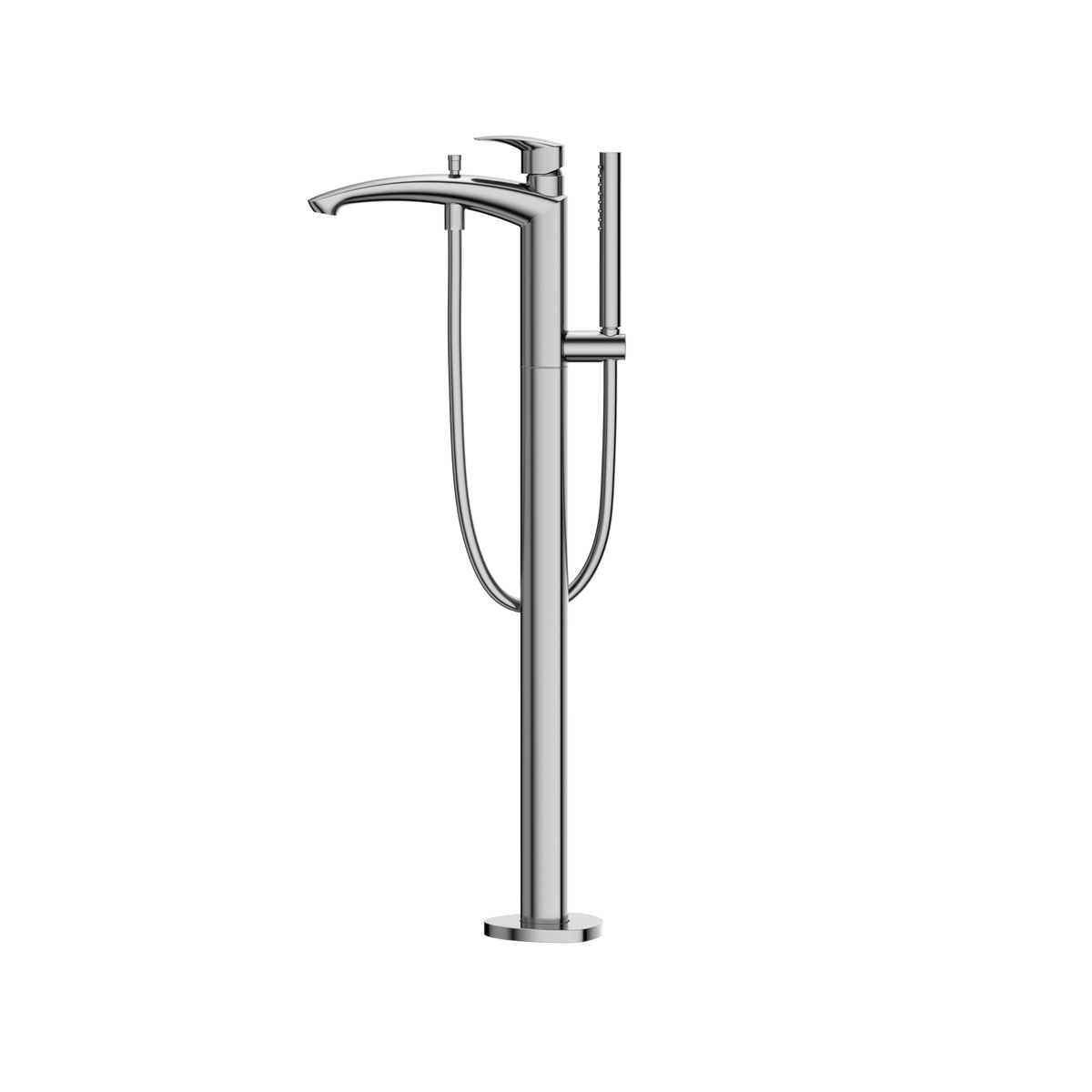 TOTO® GM Single-Handle Free Standing Tub Filler with Handshower – Polished Chrome – –