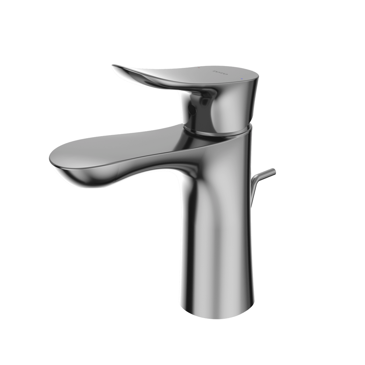 TOTO® GO 1.2 gpm Single Handle Bathroom Sink Faucet with Comfort Glide Technology and Drain Assembly – Polished Chrome – –
