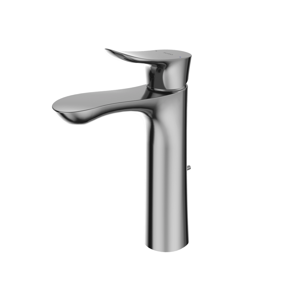 TOTO® GO 1.2 gpm Single Handle Semi-Vessel Bathroom Sink Faucet with Comfort Glide™ Technology – Polished Chrome – –