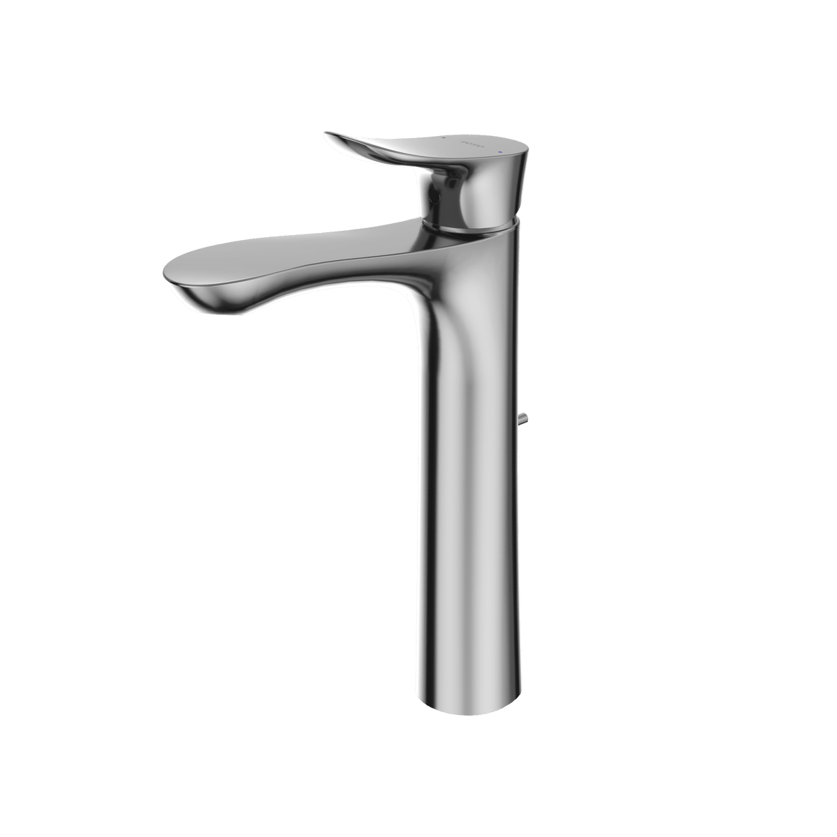 TOTO® GO 1.2 gpm Single Handle Vessel Bathroom Sink Faucet with Comfort Glide™ Technology – Polished Chrome – –