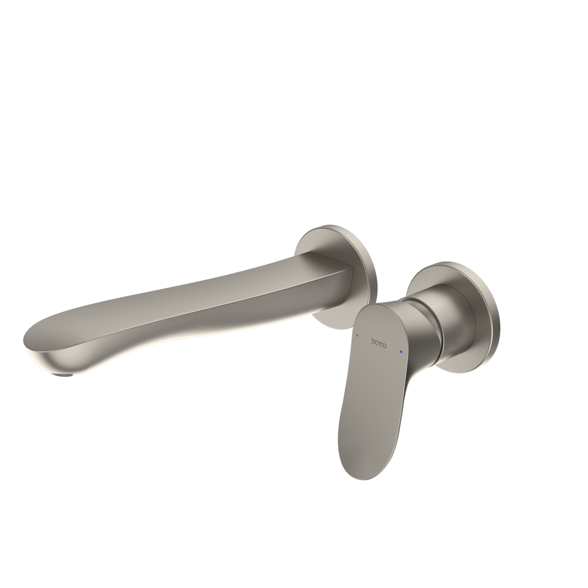 TOTO® GO 1.2 gpm Wall-Mount Single-Handle L Bathroom Faucet with Comfort Glide™ Technology – Polished Chrome – –