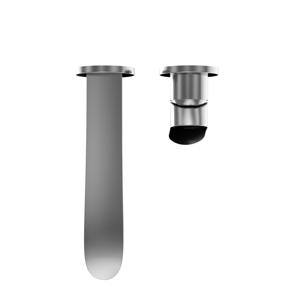 TOTO® GO 1.2 gpm Wall-Mount Single-Handle L Bathroom Faucet with Comfort Glide™ Technology – Polished Chrome – –