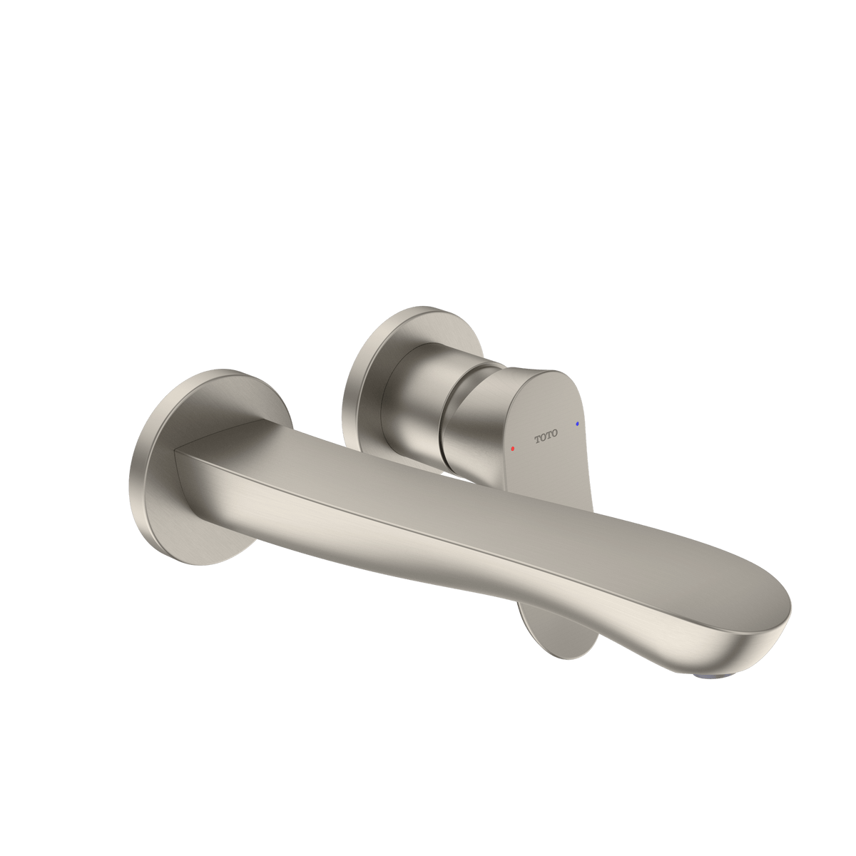 TOTO® GO 1.2 gpm Wall-Mount Single-Handle L Bathroom Faucet with Comfort Glide™ Technology – Polished Chrome – –