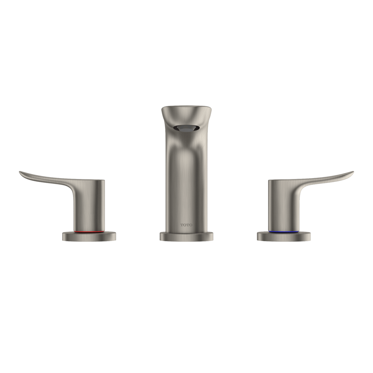 TOTO® GO Series 1.2 gpm Two Handle Widespread Bathroom Sink Faucet with Drain Assembly – Polished Chrome – –