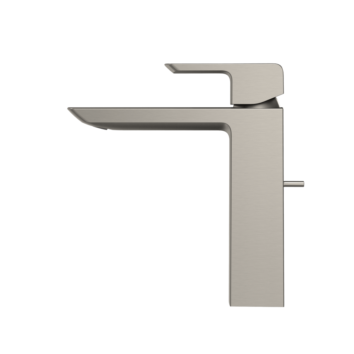 TOTO® GR 1.2 gpm Single Handle Semi-Vessel Bathroom Sink Faucet with Comfort Glide™ Technology – Brushed Nickel – –