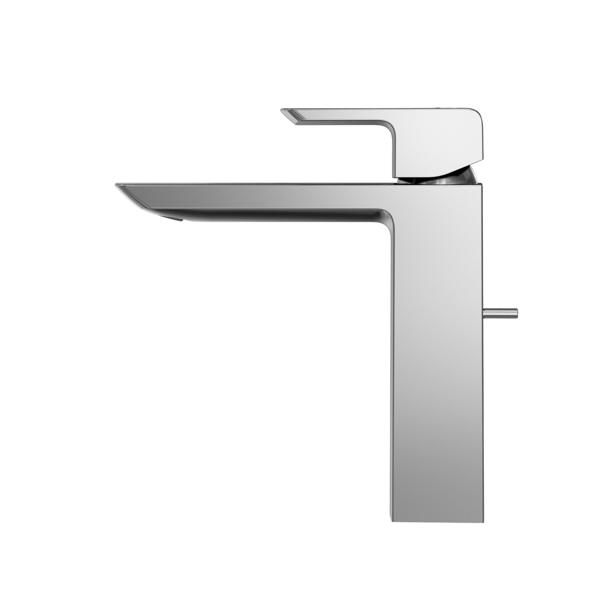 TOTO® GR 1.2 gpm Single Handle Semi-Vessel Bathroom Sink Faucet with Comfort Glide™ Technology – Polished Chrome – –