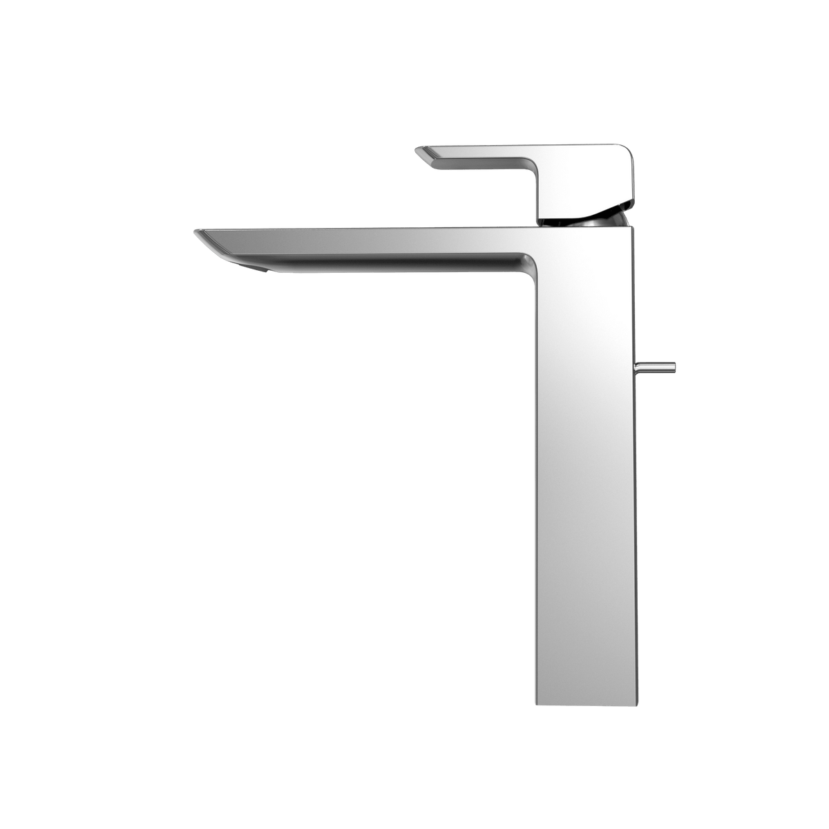 TOTO® GR 1.2 gpm Single Handle Vessel Bathroom Sink Faucet with Comfort Glide™ Technology – Polished Chrome – –