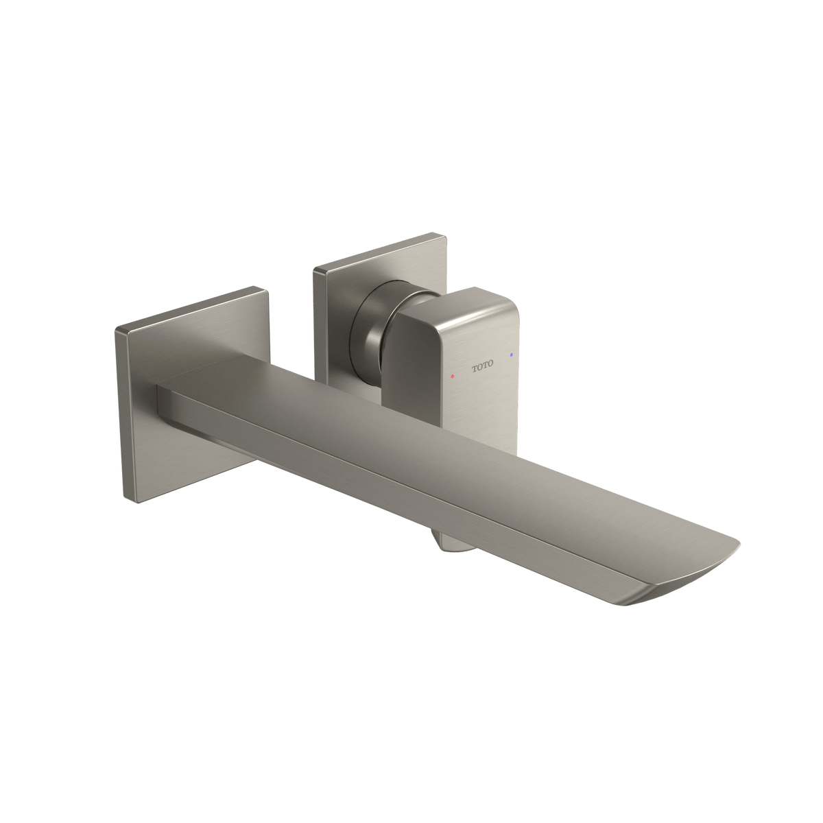 TOTO® GR 1.2 gpm Wall-Mount Single-Handle Bathroom Faucet with Comfort Glide™ Technology – Brushed Nickel – –