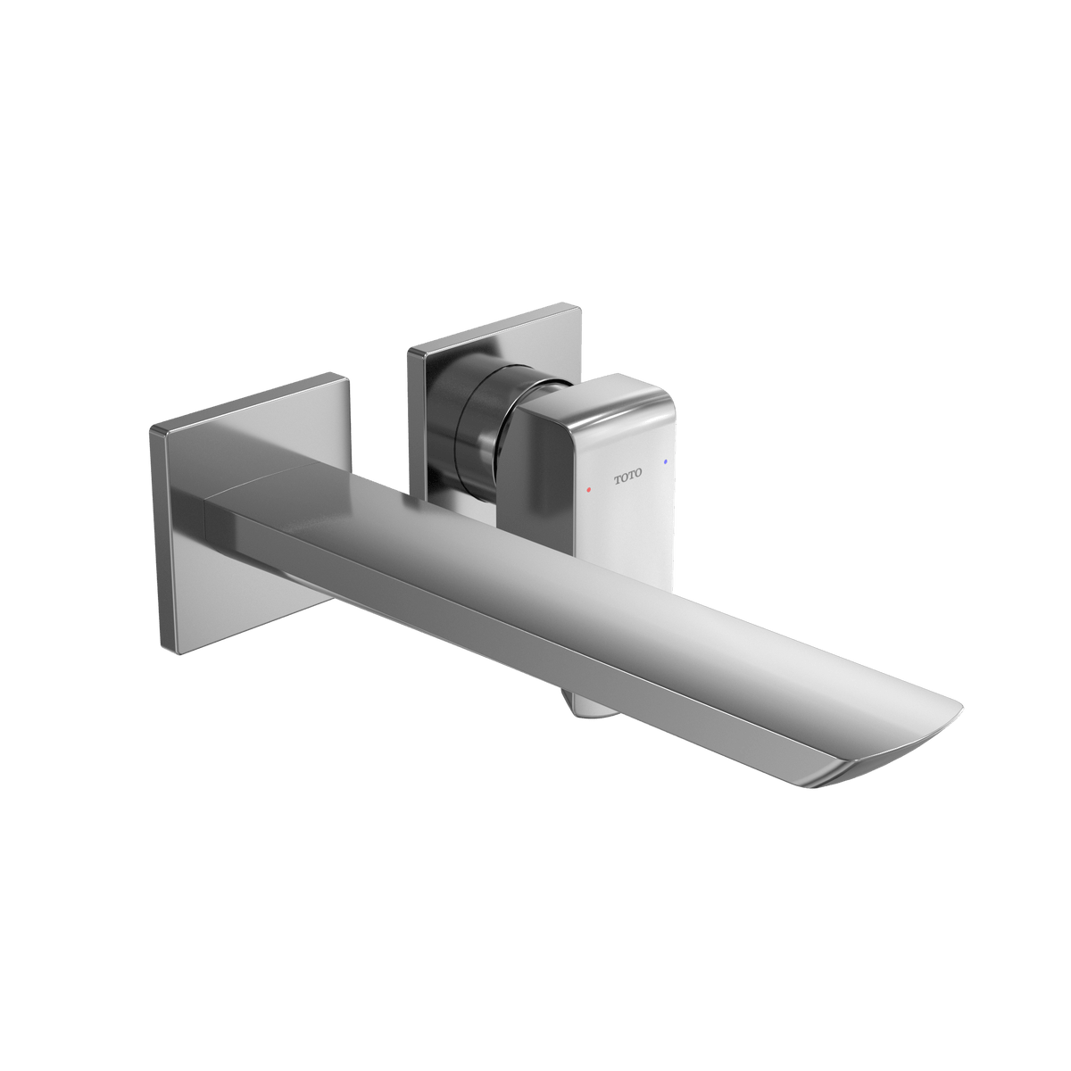 TOTO® GR 1.2 gpm Wall-Mount Single-Handle Bathroom Faucet with Comfort Glide™ Technology – Polished Chrome – –