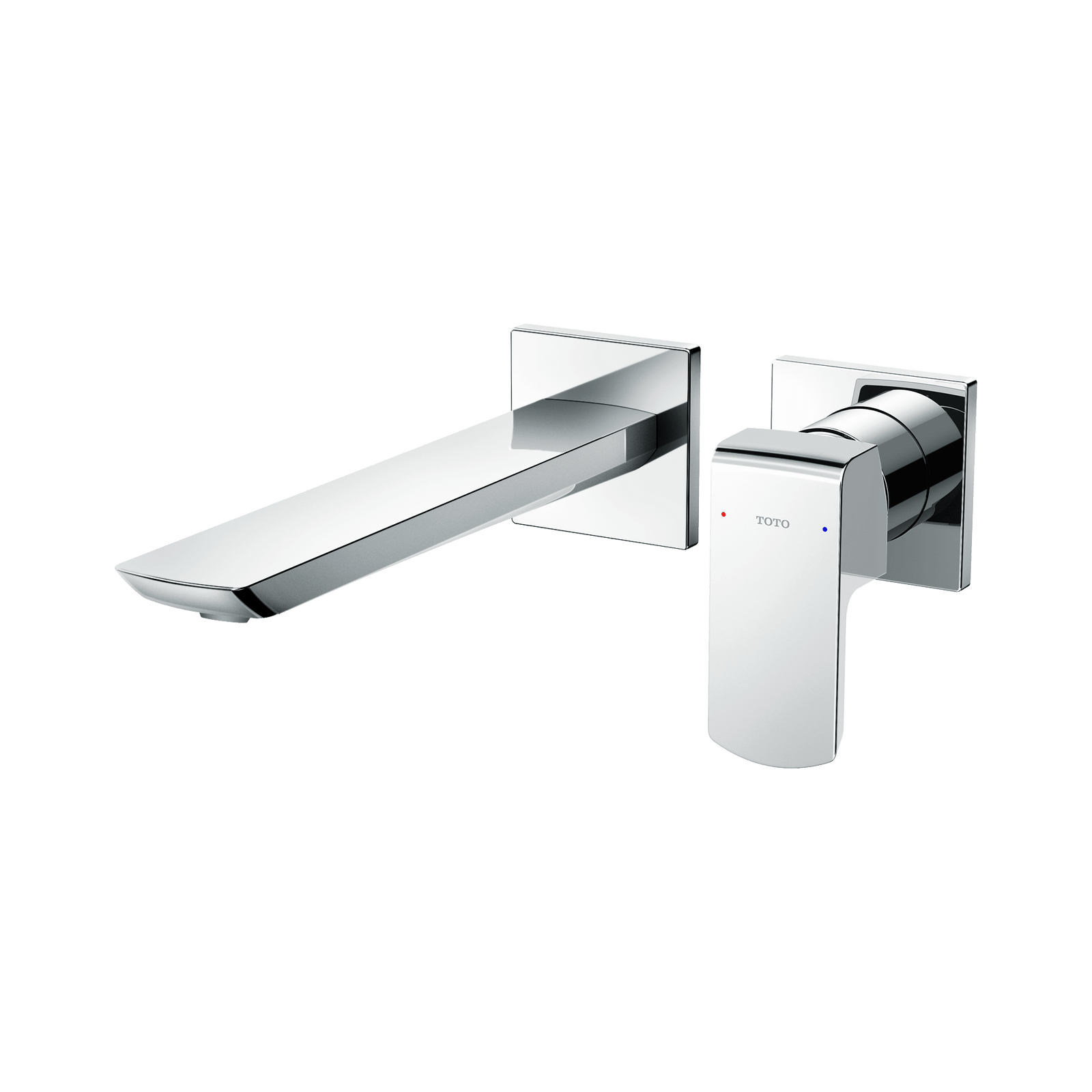 TOTO® GR 1.2 gpm Wall-Mount Single-Handle Bathroom Faucet with Comfort Glide™ Technology – Polished Chrome – –