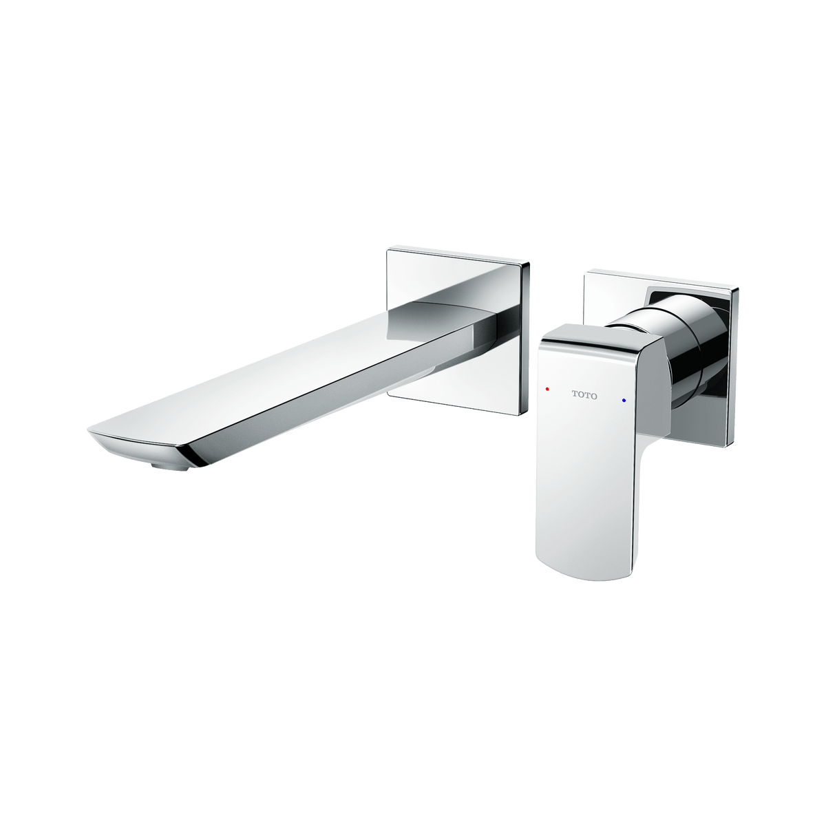 TOTO® GR 1.2 gpm Wall-Mount Single-Handle Bathroom Faucet with Comfort Glide™ Technology – Polished Chrome – –