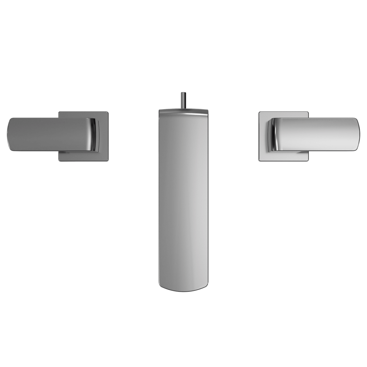TOTO® GR Series 1.2 gpm Two Handle Widespread Bathroom Sink Faucet with Drain Assembly – Polished Chrome – –