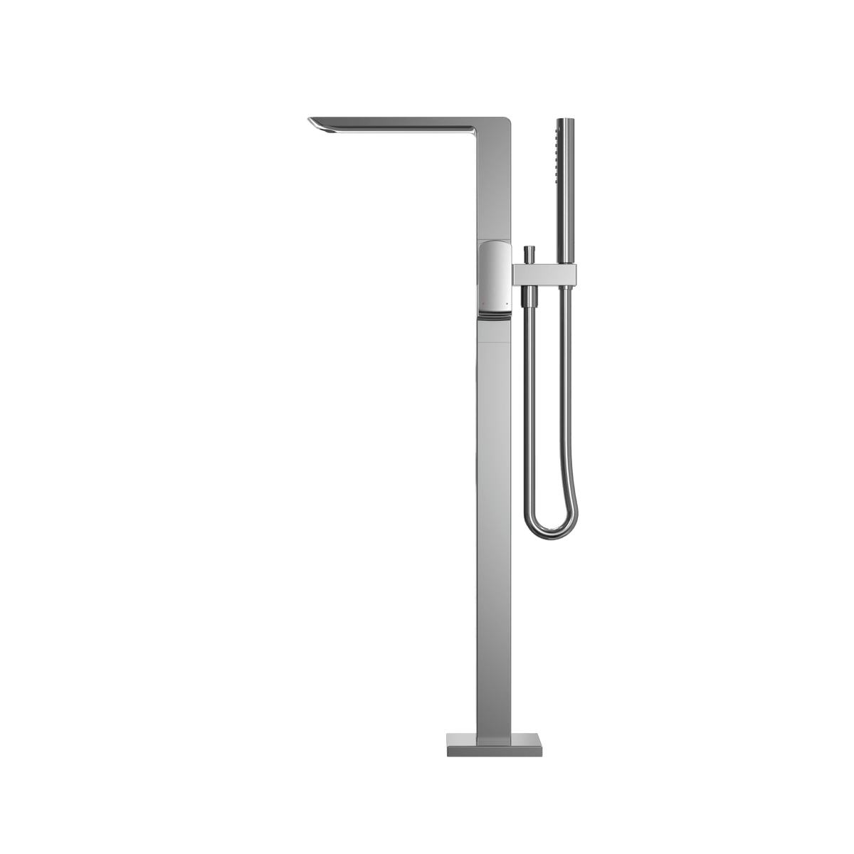 TOTO® GR Single-Handle Freestanding Tub Filler Faucet with Handshower – Polished Chrome – –