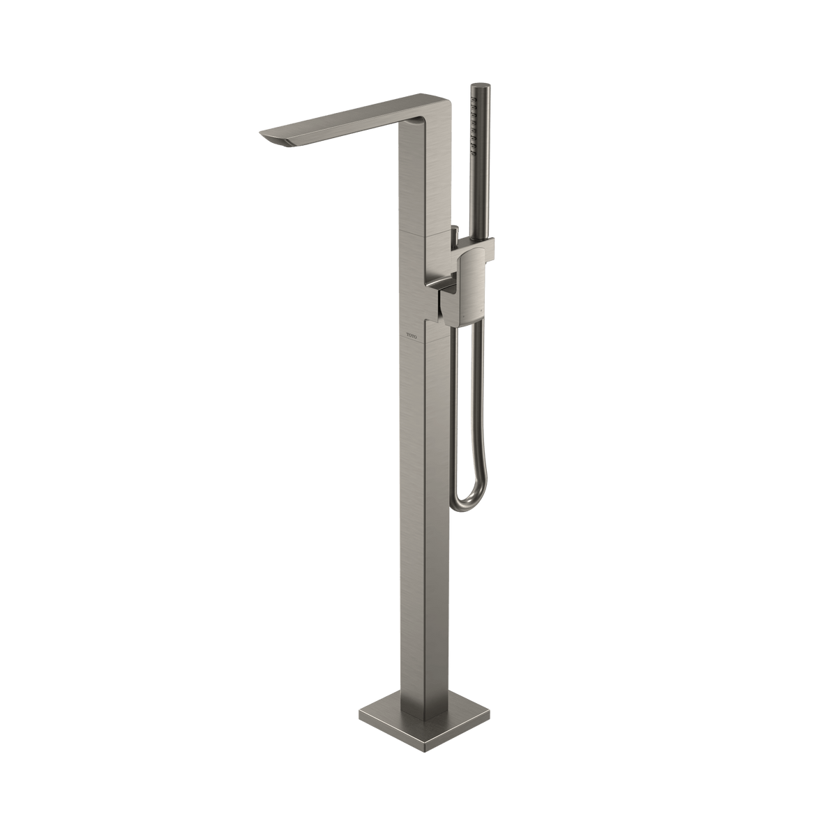TOTO® GR Single-Handle Freestanding Tub Filler Faucet with Handshower – Polished Chrome – –