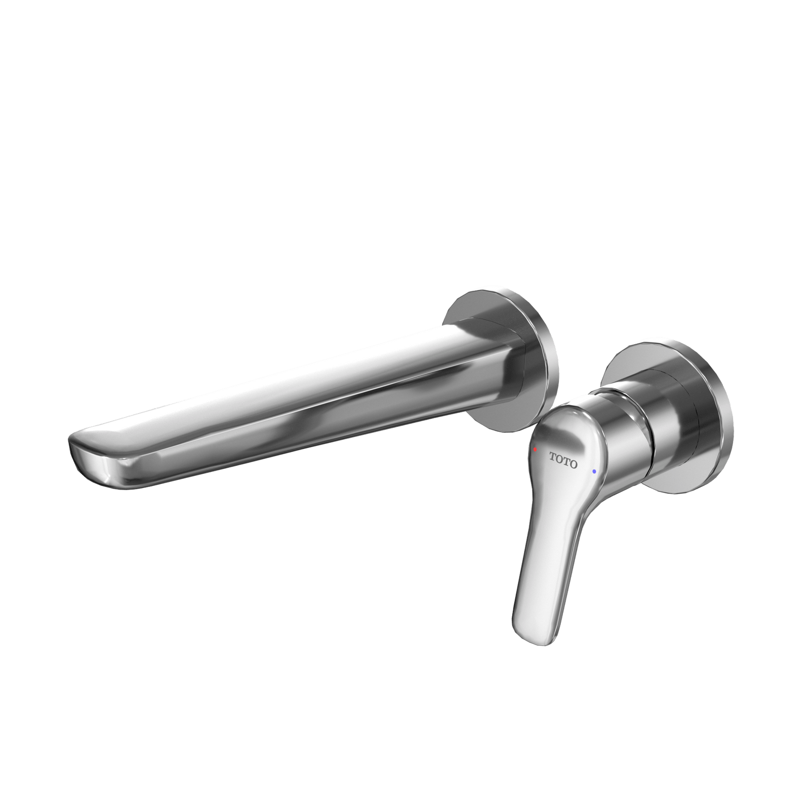 TOTO® GS 1.2 gpm Wall-Mount Single-Handle Bathroom Faucet with Comfort Glide™ Technology – Polished Chrome – –