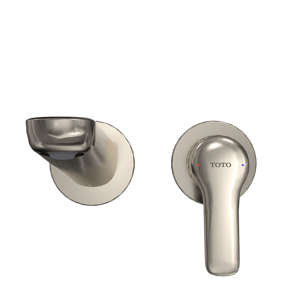 TOTO® GS 1.2 gpm Wall-Mount Single-Handle Bathroom Faucet with Comfort Glide™ Technology – Polished Chrome – –