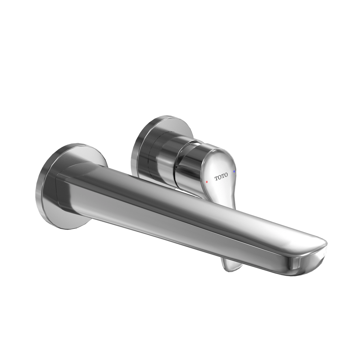 TOTO® GS 1.2 gpm Wall-Mount Single-Handle Bathroom Faucet with Comfort Glide™ Technology – Polished Chrome – –