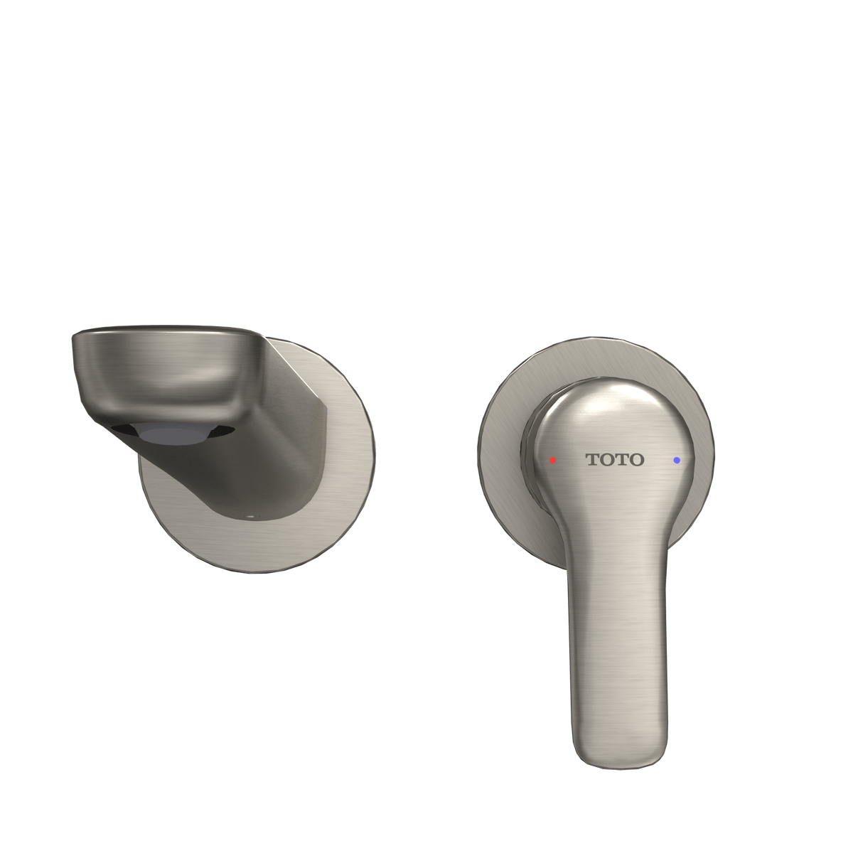 TOTO® GS 1.2 gpm Wall-Mount Single-Handle Bathroom Faucet with Comfort Glide™ Technology – Polished Chrome – –