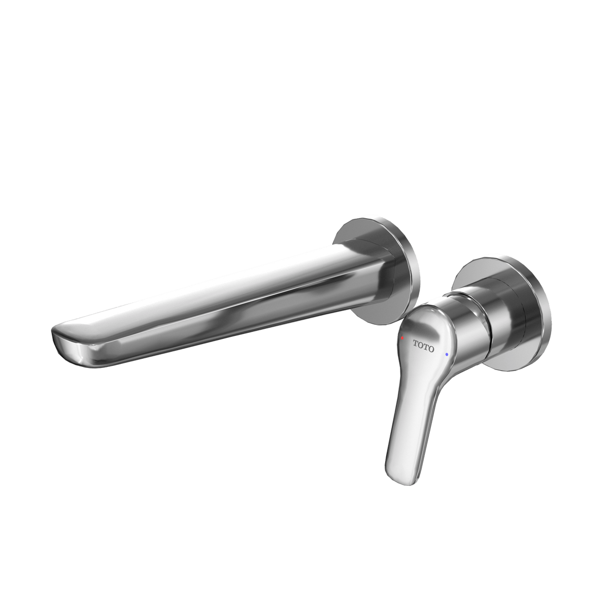 TOTO® GS 1.2 gpm Wall-Mount Single-Handle Bathroom Faucet with Comfort Glide™ Technology – Polished Chrome – –