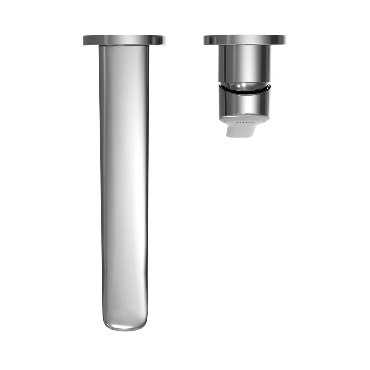 TOTO® GS 1.2 gpm Wall-Mount Single-Handle Bathroom Faucet with Comfort Glide™ Technology – Polished Chrome – –