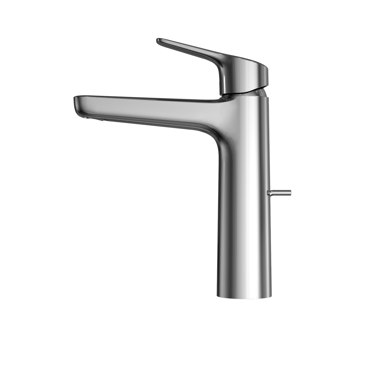 TOTO® GS Series 1.2 gpm Single Handle Bathroom Faucet for Semi-Vessel Sink with Comfort Glide Technology and Drain Assembly – Polished Chrome – –