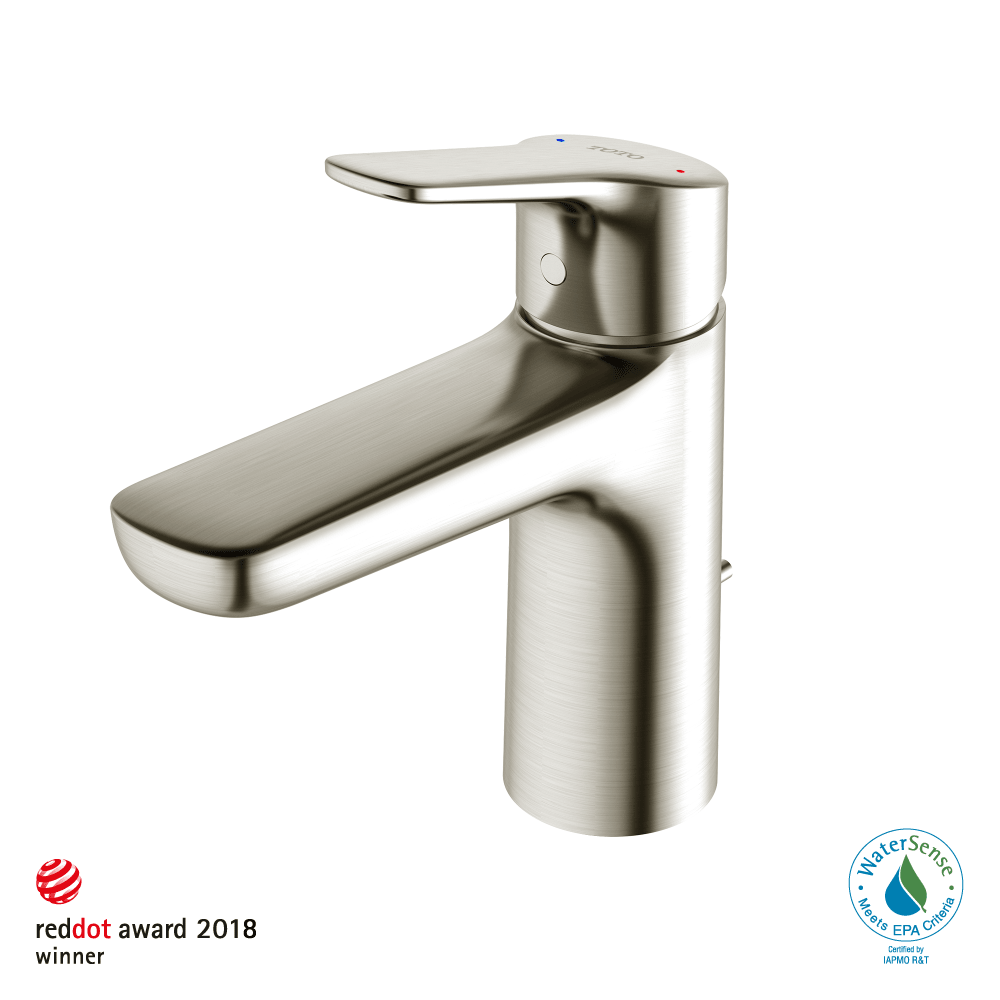 TOTO® GS Series 1.2 gpm Single Handle Bathroom Sink Faucet with Comfort Glide Technology and Drain Assembly – Polished Chrome – –