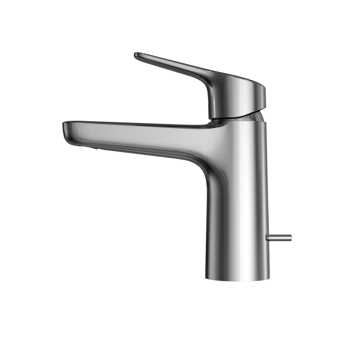 TOTO® GS Series 1.2 gpm Single Handle Bathroom Sink Faucet with Comfort Glide Technology and Drain Assembly – Polished Chrome – –