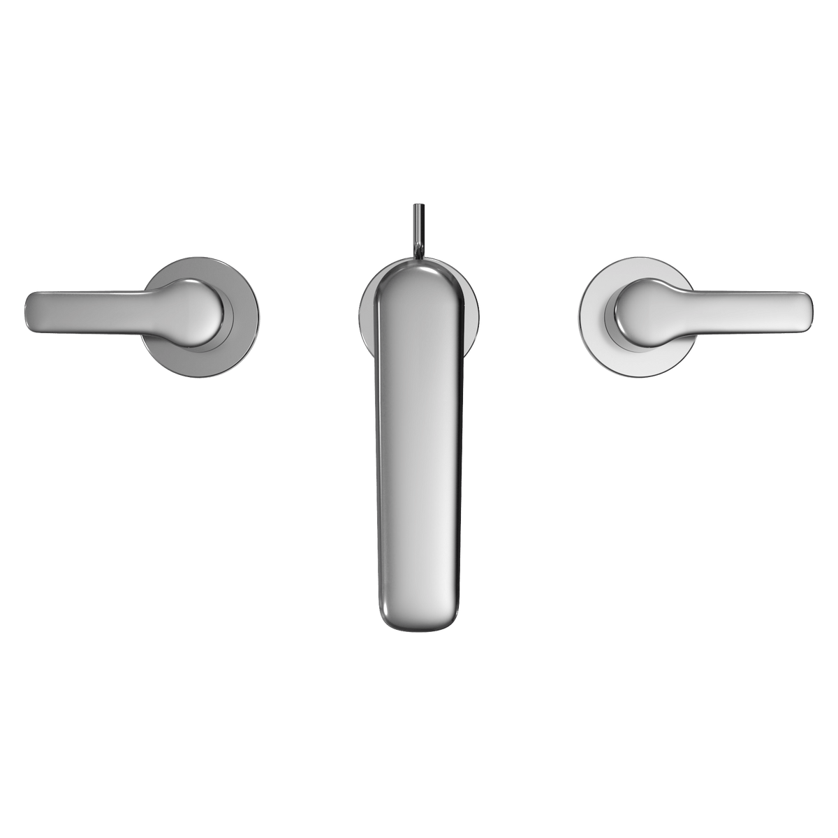 TOTO® GS Series 1.2 gpm Two Handle Widespread Bathroom Sink Faucet with Drain Assembly – Polished Chrome – –