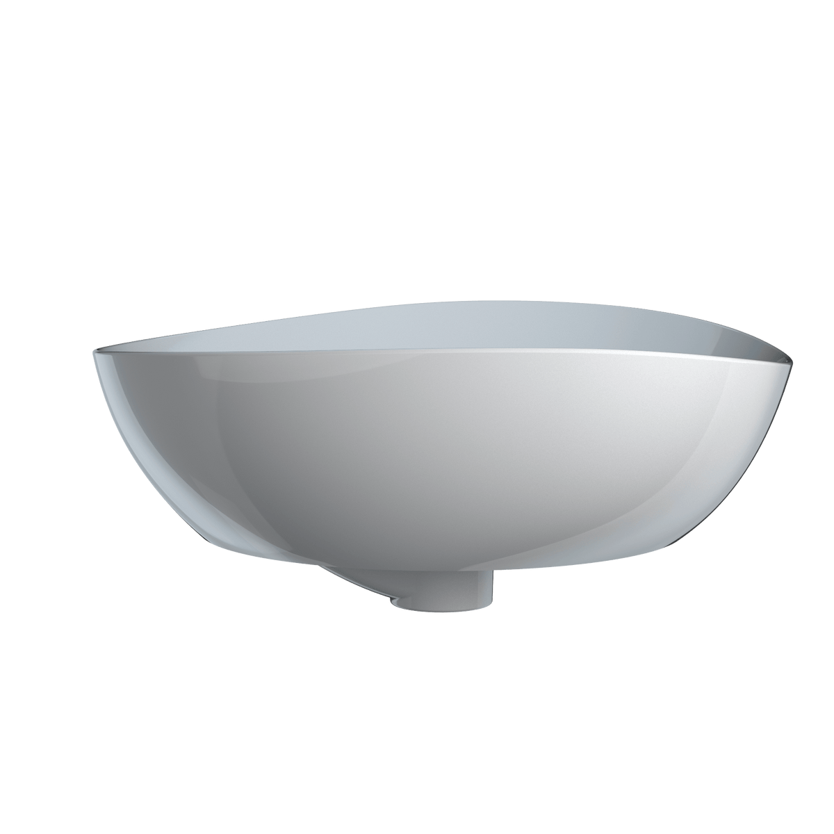 TOTO® Kiwami® Asymmetrical Vessel Bathroom Sink – Cotton White – –