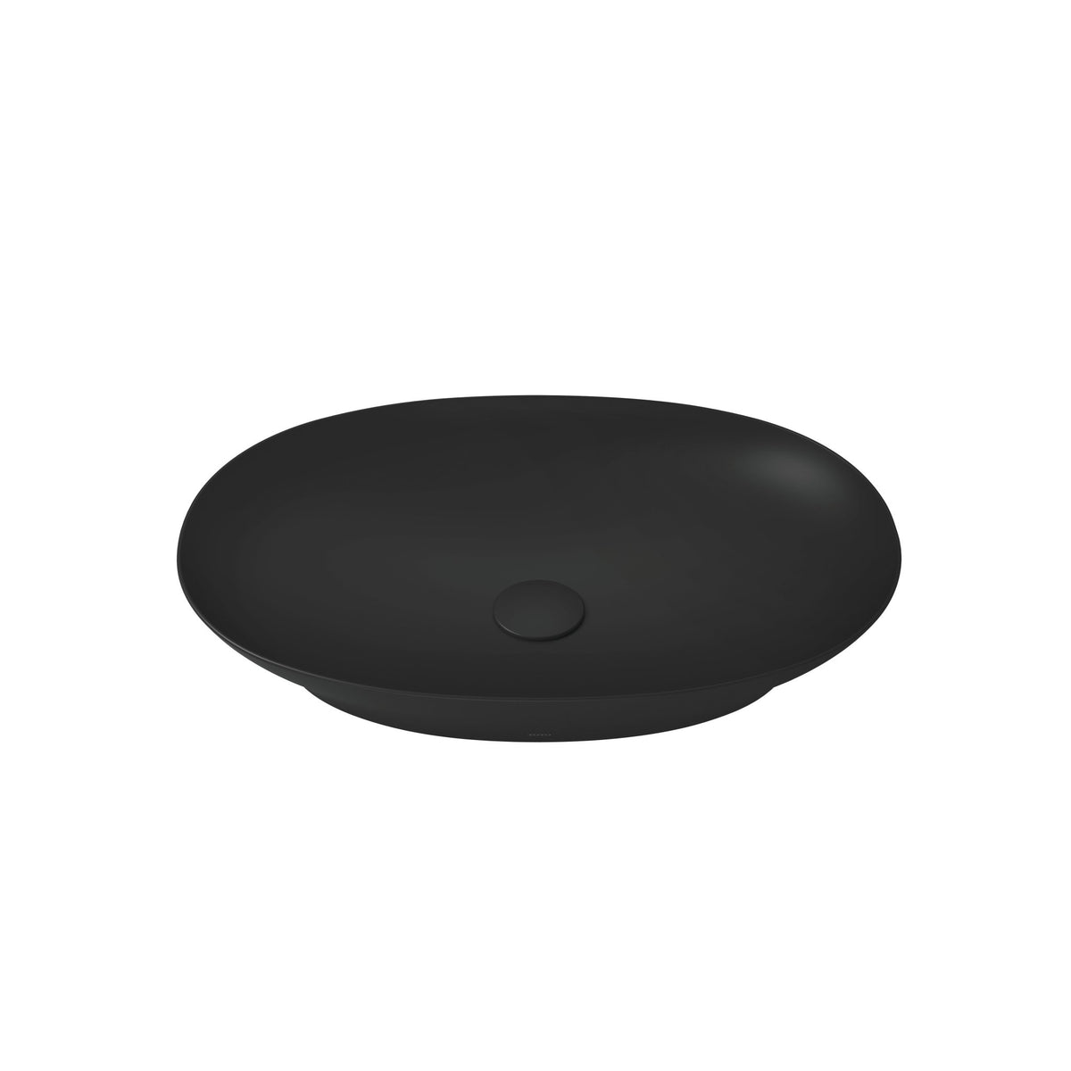 TOTO® Kiwami® Oval 24" Vessel Bathroom Sink – Matte Black – –