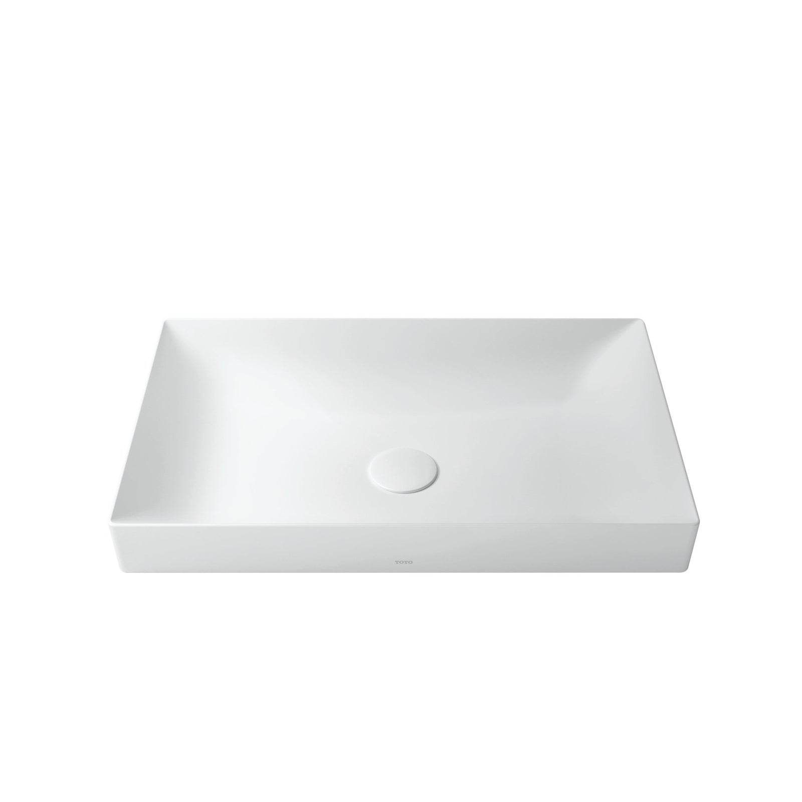 TOTO® Kiwami® Rectangular 23" Vessel Bathroom Sink – Matte White – –