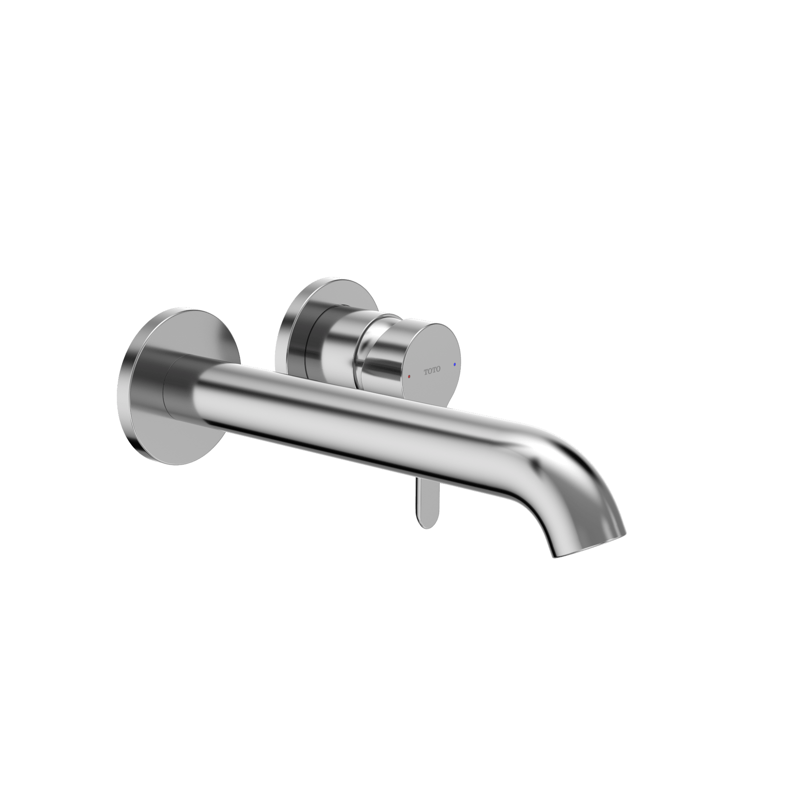TOTO® LB Series 1.2 gpm Elongated Wall-Mount Single-Handle Bathroom Sink Faucet – Polished Chrome – –