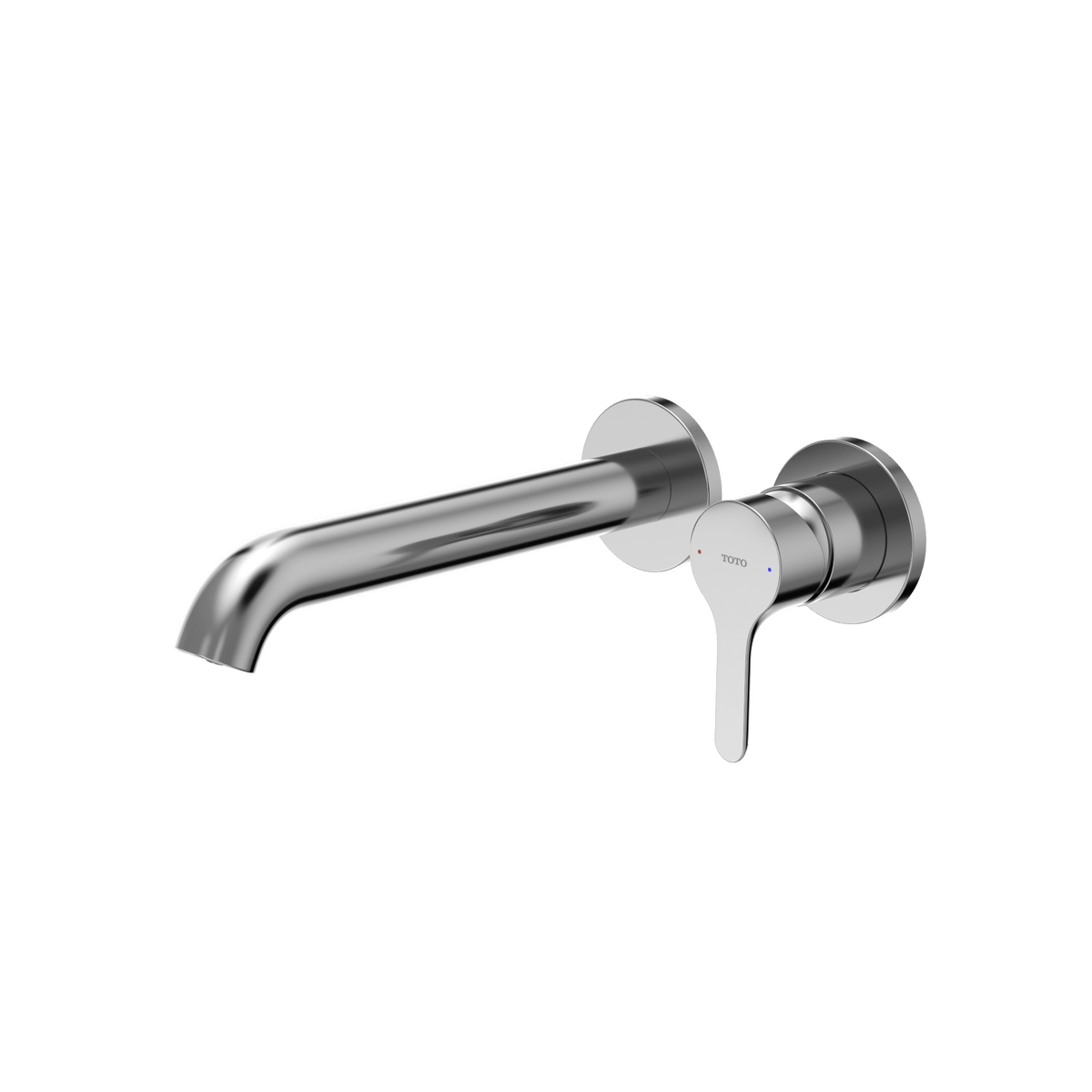 TOTO® LB Series 1.2 gpm Elongated Wall-Mount Single-Handle Bathroom Sink Faucet – Polished Chrome – –