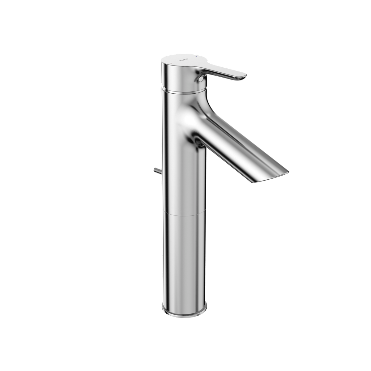 TOTO® LB Series 1.2 gpm Single Handle Bathroom Faucet for Semi-Vessel Sink with Drain Assembly – Polished Chrome – –