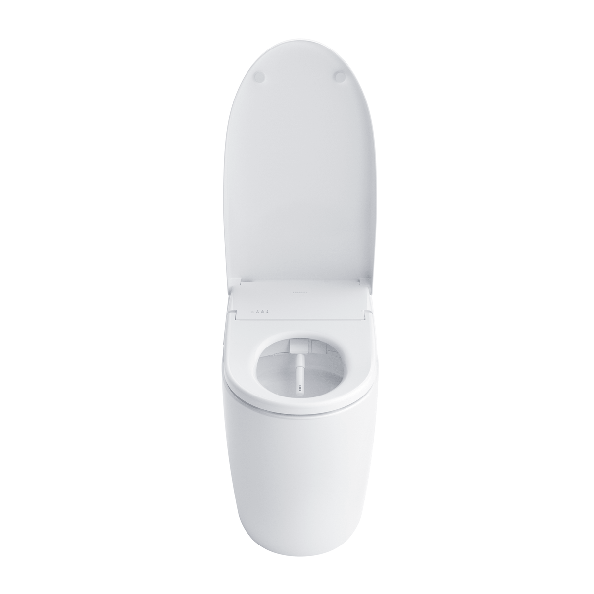TOTO® Neorest® AS Dual Flush 1.0 or 0.8 gpf Toilet with Integrated Bidet Seat and Ewater+ – Elongated – Cotton White –
