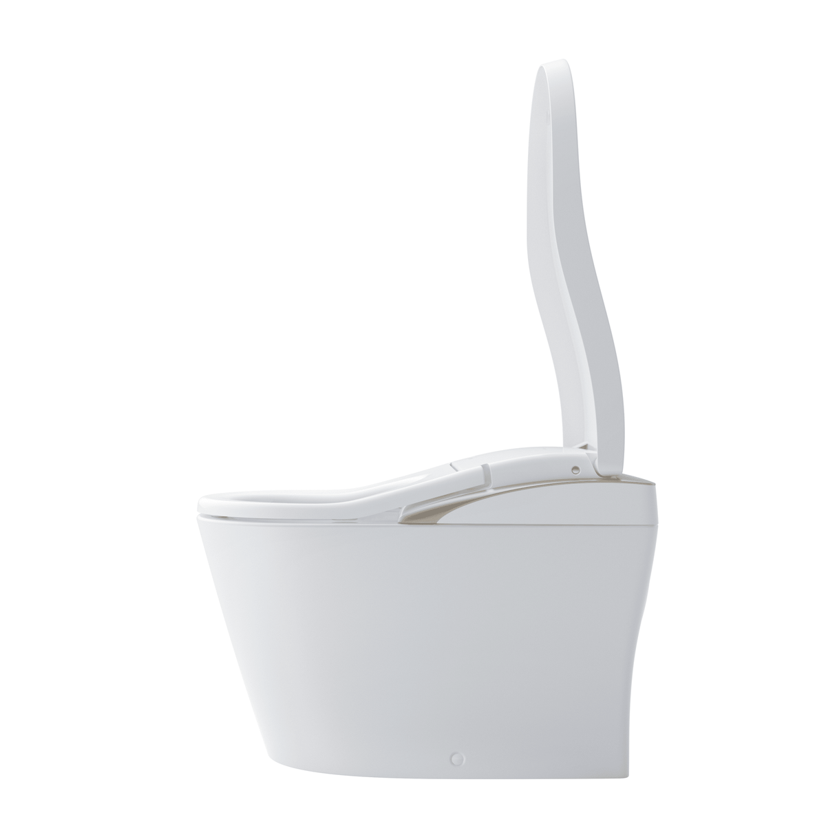 TOTO® Neorest® LS Dual Flush 1.0 or 0.8 GF Integrated Bidet Toilet – Elongated – Nickel –