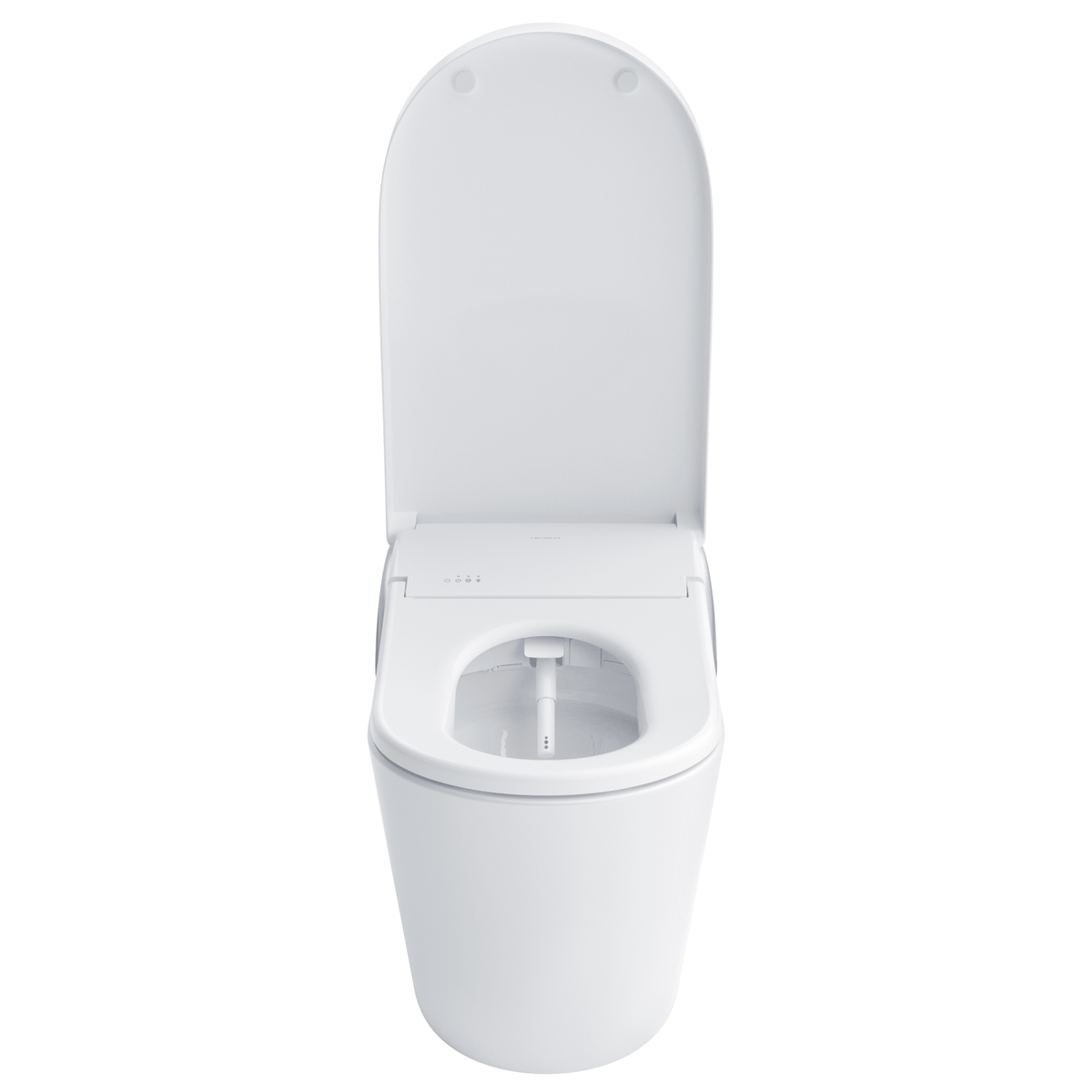 TOTO® Neorest® LS Dual Flush 1.0 or 0.8 GF Integrated Bidet Toilet – Elongated – Silver –