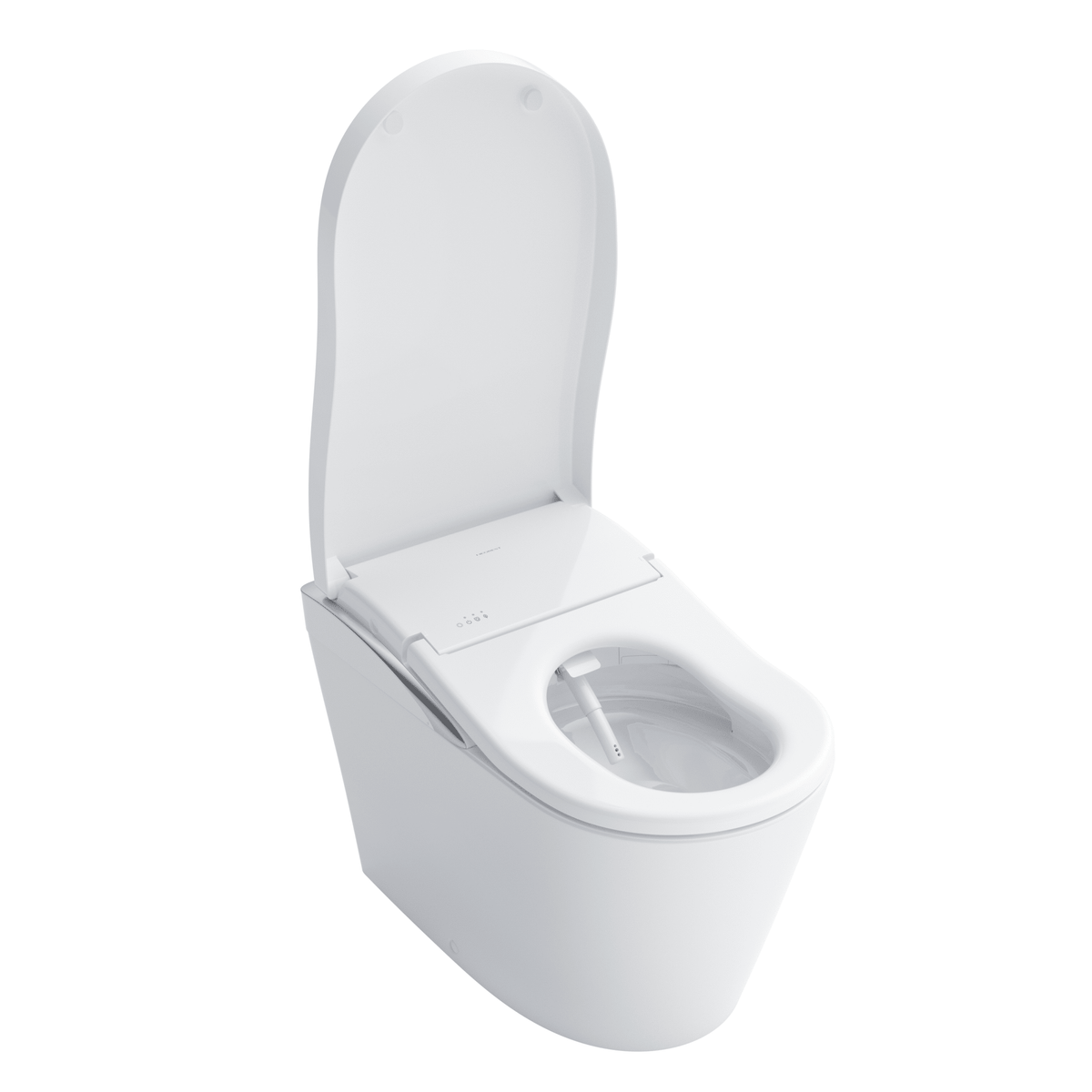 TOTO® Neorest® LS Dual Flush 1.0 or 0.8 GF Integrated Bidet Toilet – Elongated – Silver –