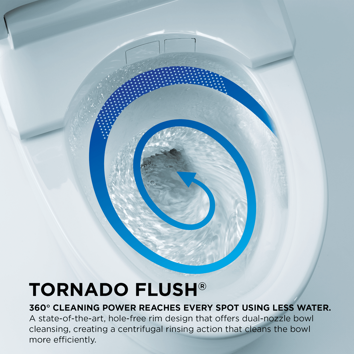 TOTO® Neorest® NX1 Dual Flush 1.0 or 0.8 gpf Toilet with Integrated Bidet Seat – Elongated – Cotton White –