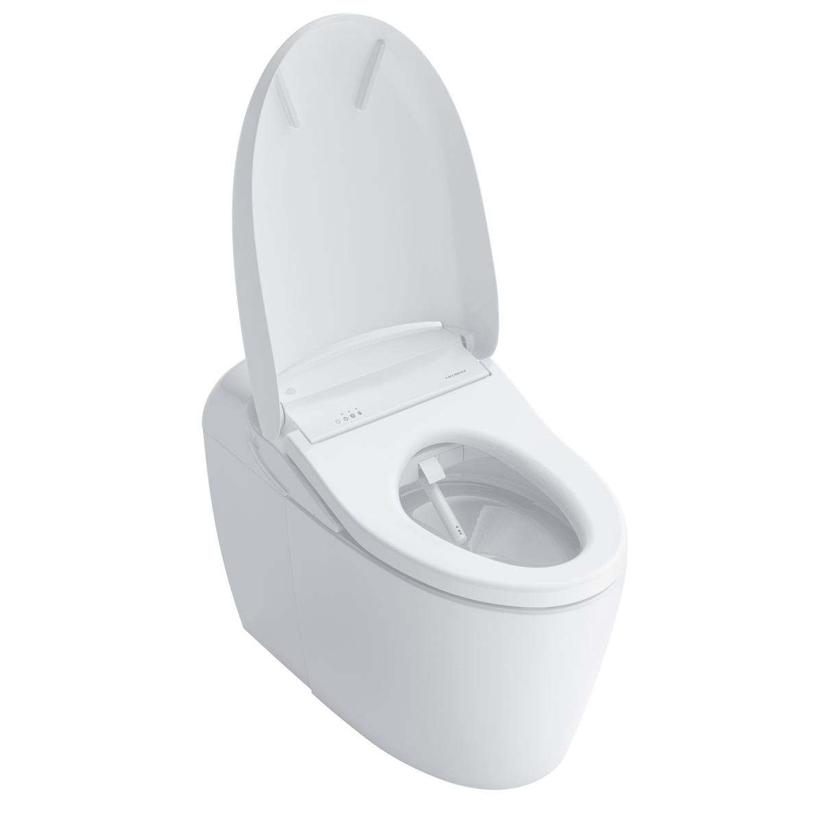 TOTO® Neorest® RS Dual Flush 1.0 or 0.8 gpf Toilet with Integrated Bidet Seat and Ewater+ – Elongated – Cotton White –