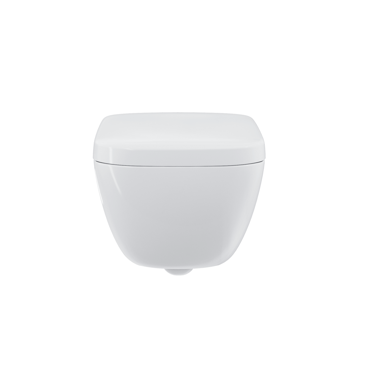 TOTO® Neorest® WX1™ Dual Flush 1.2 or 0.8 gpf Wall-Hung Toilet with Integrated Bidet Seat and Ewater+® – Cotton White – –
