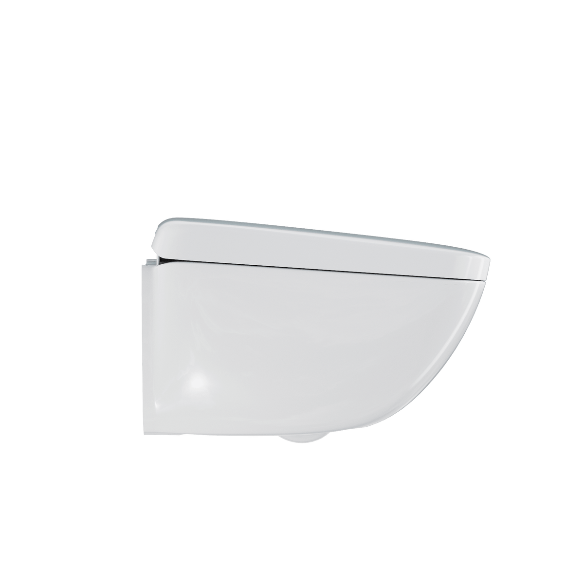 TOTO® Neorest® WX1™ Dual Flush 1.2 or 0.8 gpf Wall-Hung Toilet with Integrated Bidet Seat and Ewater+® – Cotton White – –