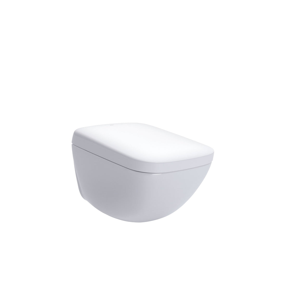 TOTO® Neorest® WX1™ Dual Flush 1.2 or 0.8 gpf Wall-Hung Toilet with Integrated Bidet Seat and Ewater+® – Cotton White – –
