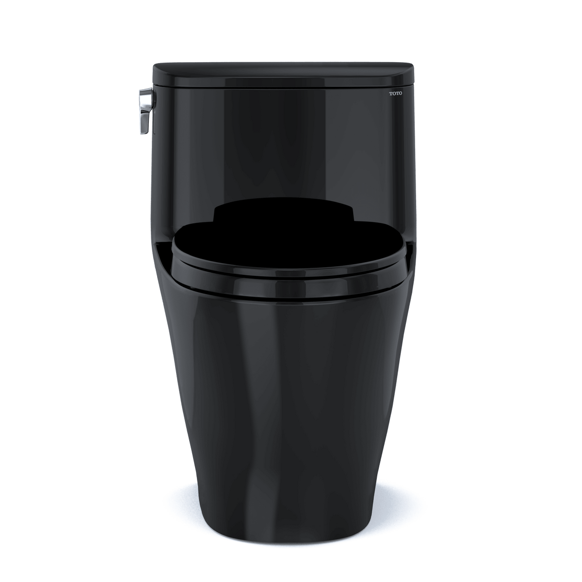 TOTO® Nexus® 1G® One-Piece Elongated 1.0 gpf Universal Height Toilet with Softclose® Seat – Elongated – Ebony –