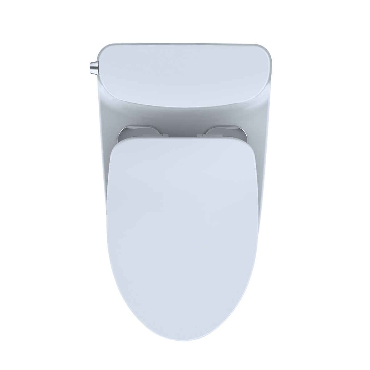 TOTO® Nexus® One-Piece Elongated 1.28 gpf Universal Height Toilet with CeFIONtect® and Softclose® Seat – Elongated – Cotton White –