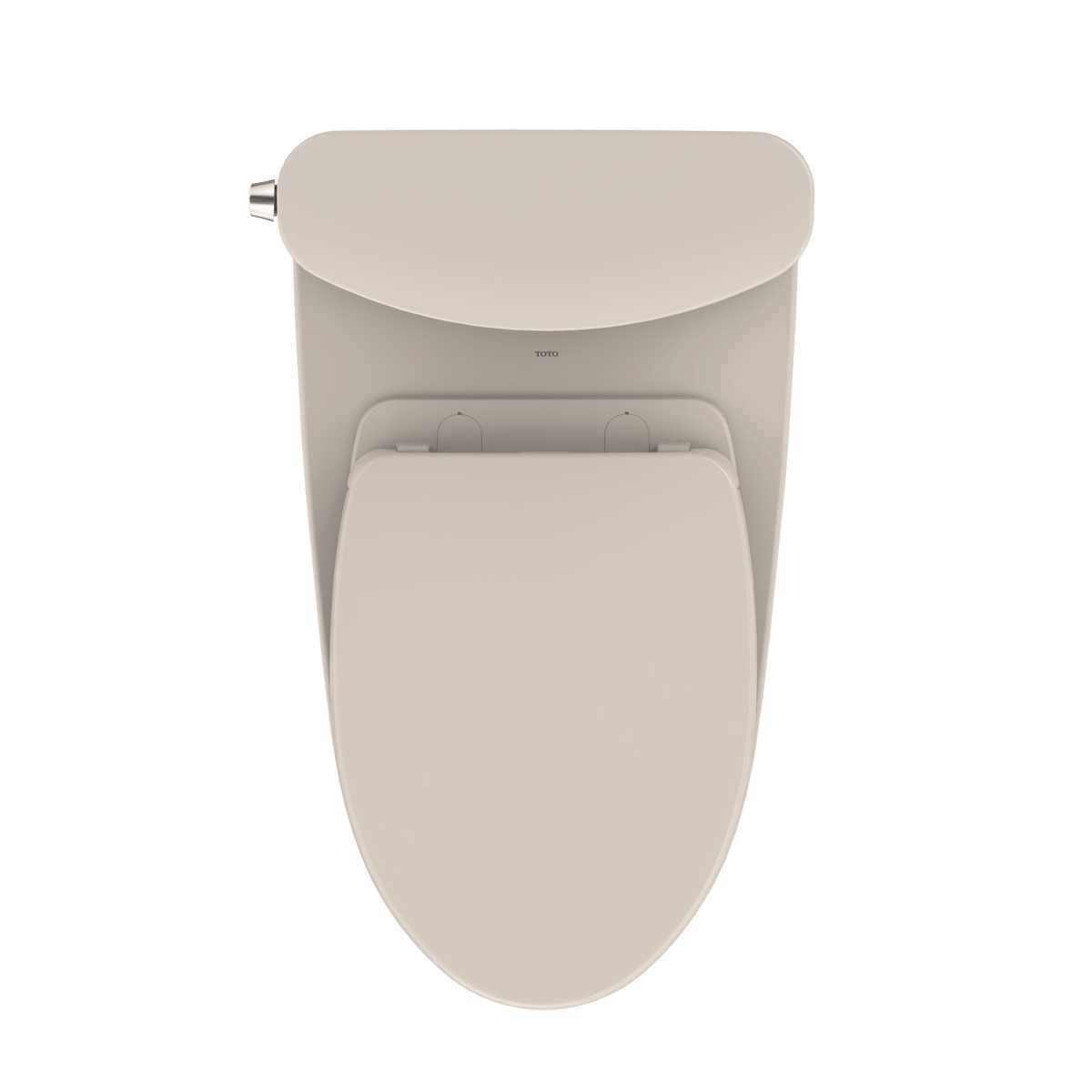 TOTO® Nexus® Two-Piece Elongated 1.28 gpf Universal Height Toilet with CeFIONtect® and Softclose® Seat – Elongated – Sedona Beige –