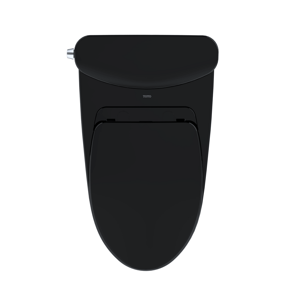TOTO® Nexus® Two-Piece Elongated 1.28 gpf Universal Height Toilet with Softclose® Seat – Elongated – Ebony –